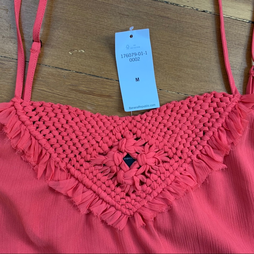 Pink Banana Republic Tank